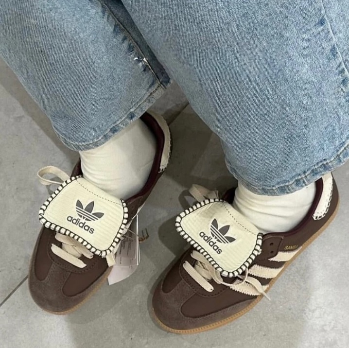 Adidas Originals Samba LT 台灣未販售 摩卡咖啡 奶油棕 翻蓋 長鞋舌 外縫線 男女 森巴 復古鞋 JQ6620