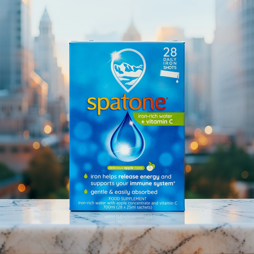 Spatone 蘋果鐵質水 28 x 25ml - 溫和補鐵 易吸收