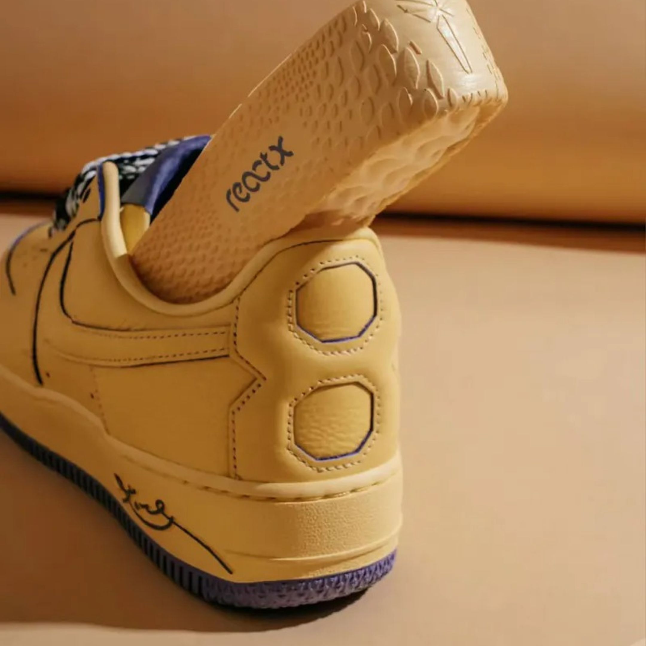 NICEDAY 代購 Kobe Bryant x Air Force 1 Low 曼巴 聯名 紀念款 紫黃 黃 HV9408-700