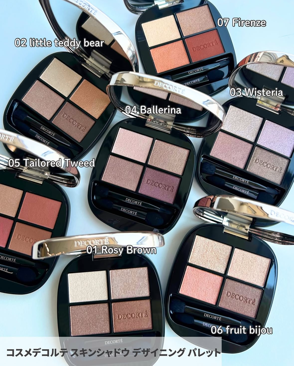 DECORTE Skin Shadow Designing Palette 四色眼影