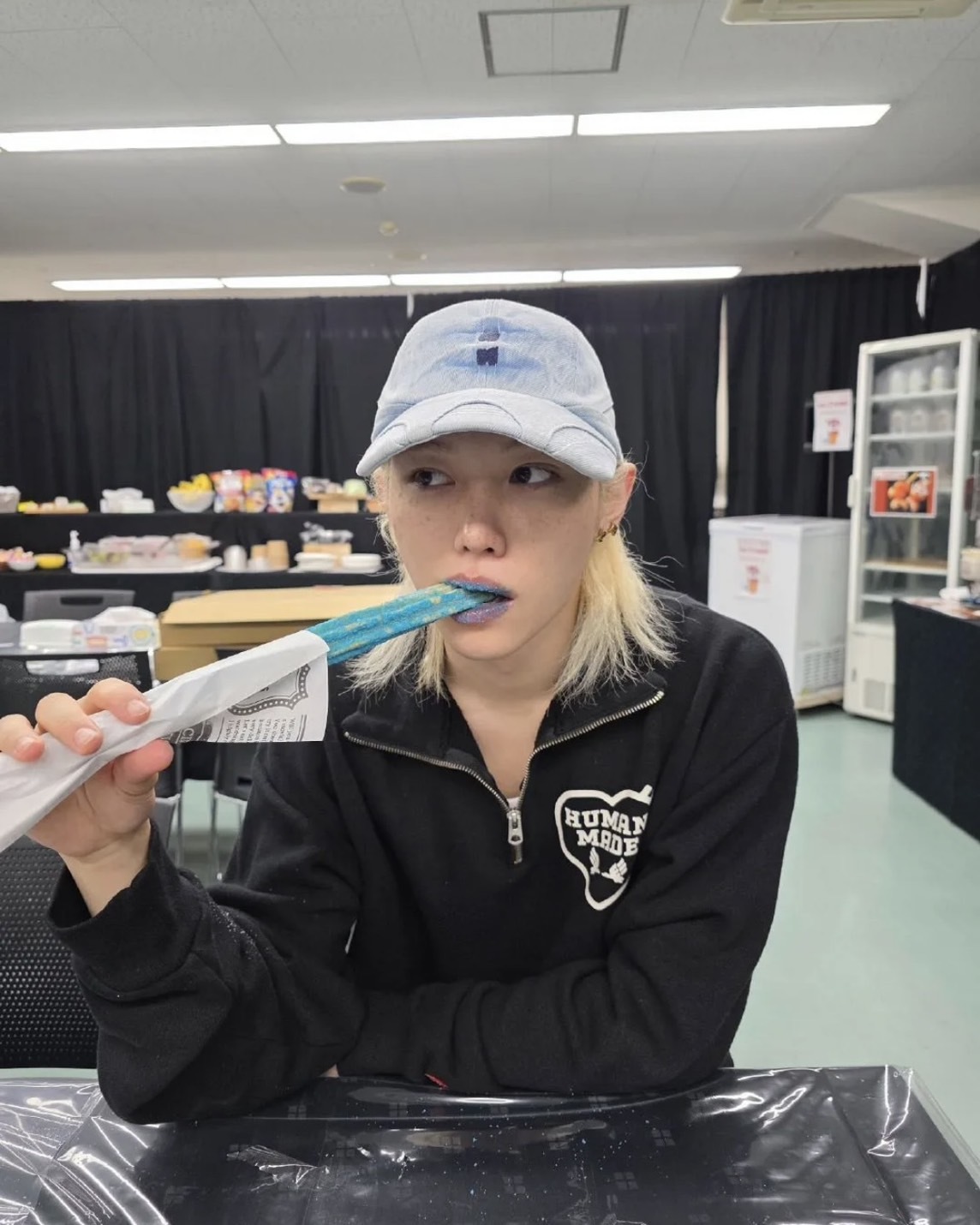 ATiiSSU 設計帽款 分層 水洗刷舊 老帽 黑 淺藍 酒紅