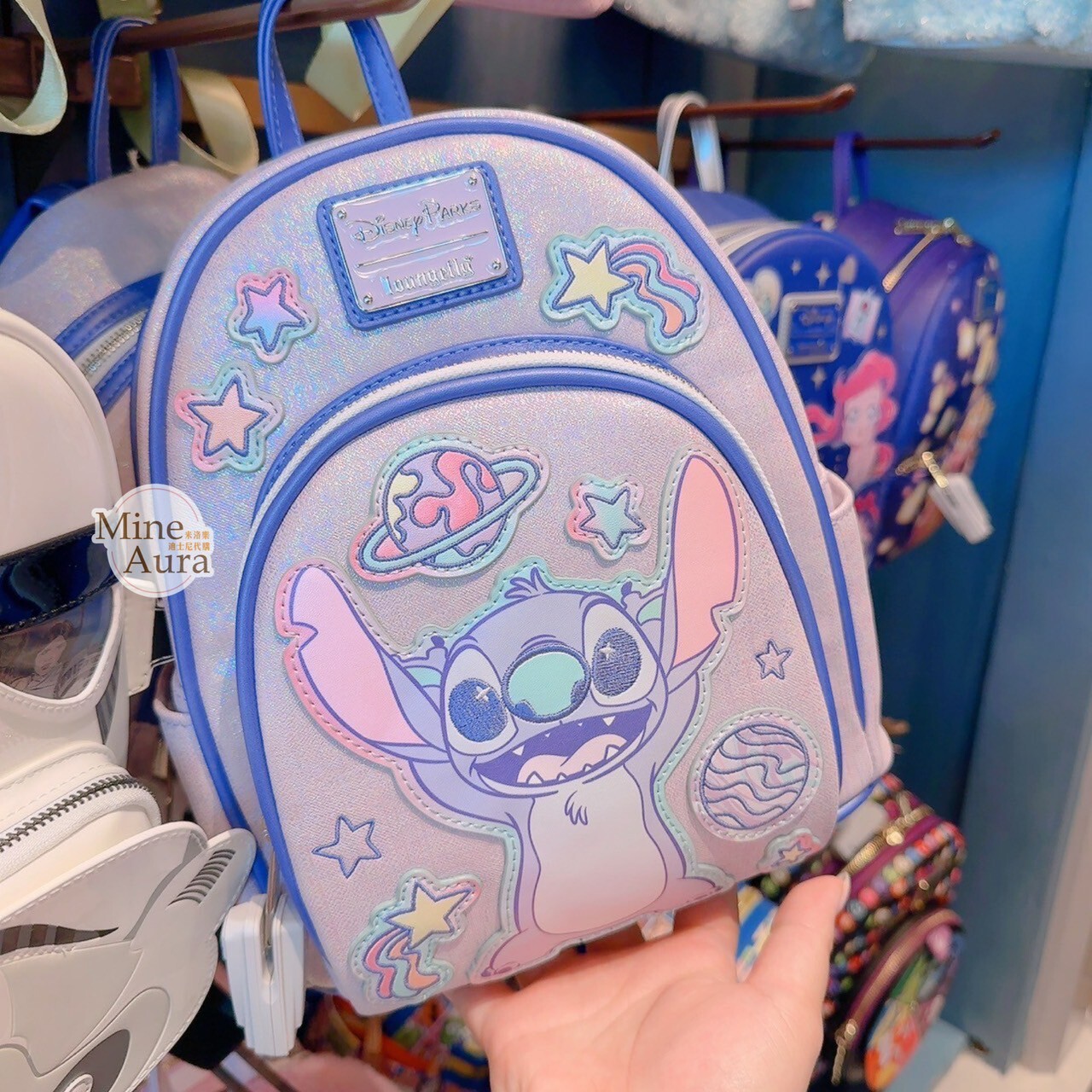 史迪奇 Stitch 星球圖案 造型 後背包 星際寶貝 Lilo & Stitch -香港迪士尼樂園