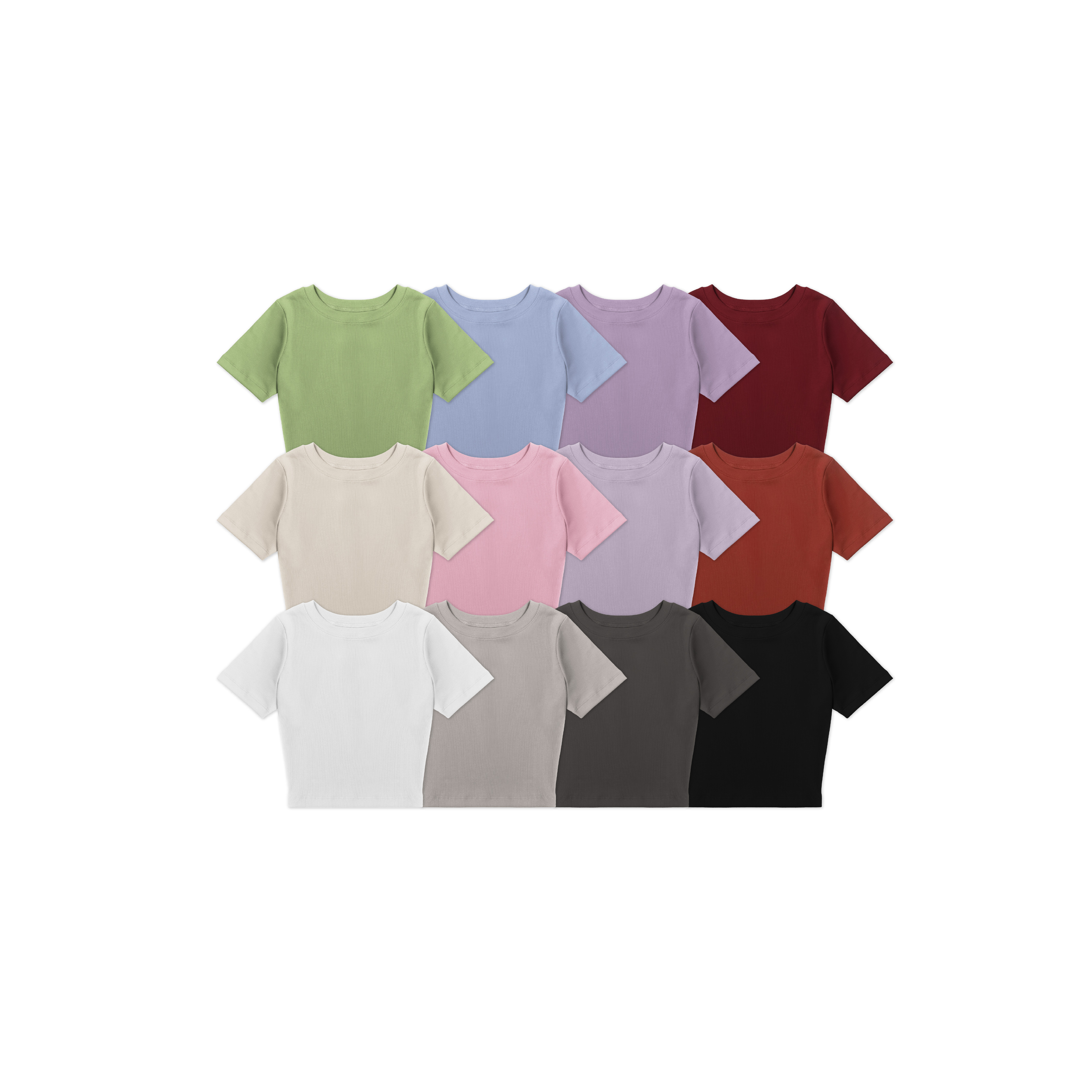 SIMON MADE GC-001 漂亮女孩 彈力 短版 上衣