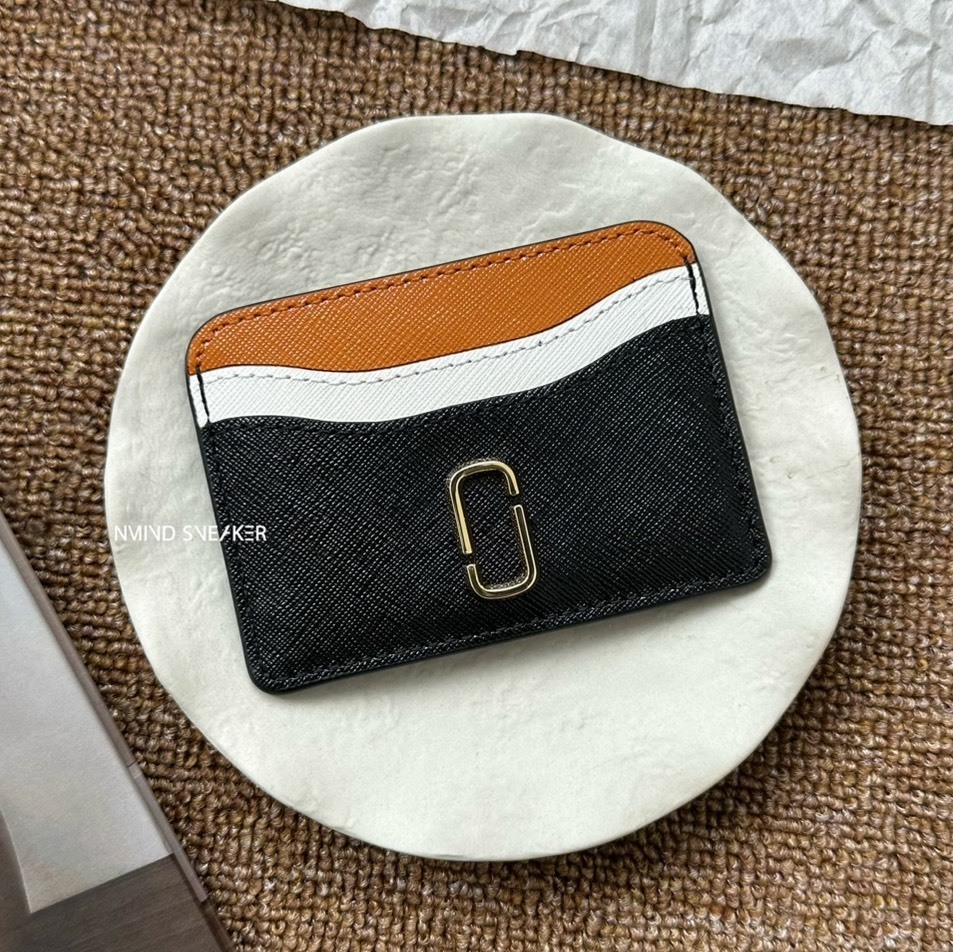 <快速出貨✨> MARC JACOBS 黑白咖撞色卡夾