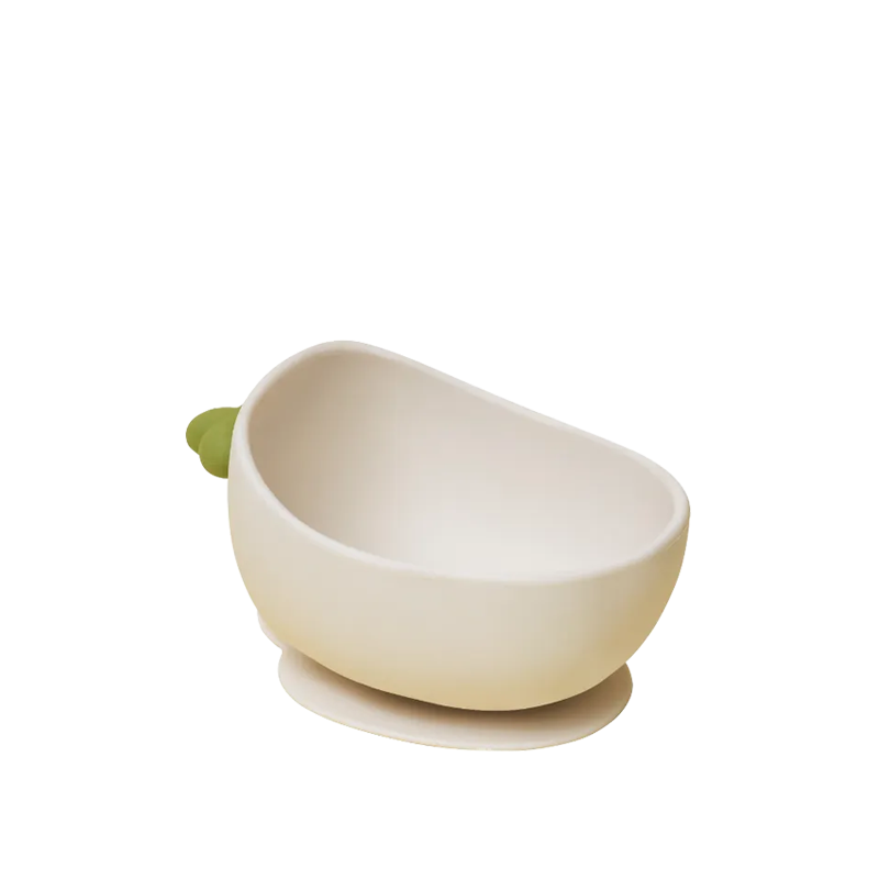 PiyoPiyo 黃色小鴨 鉑金矽膠大吸力嬰兒副食學習蘿蔔碗