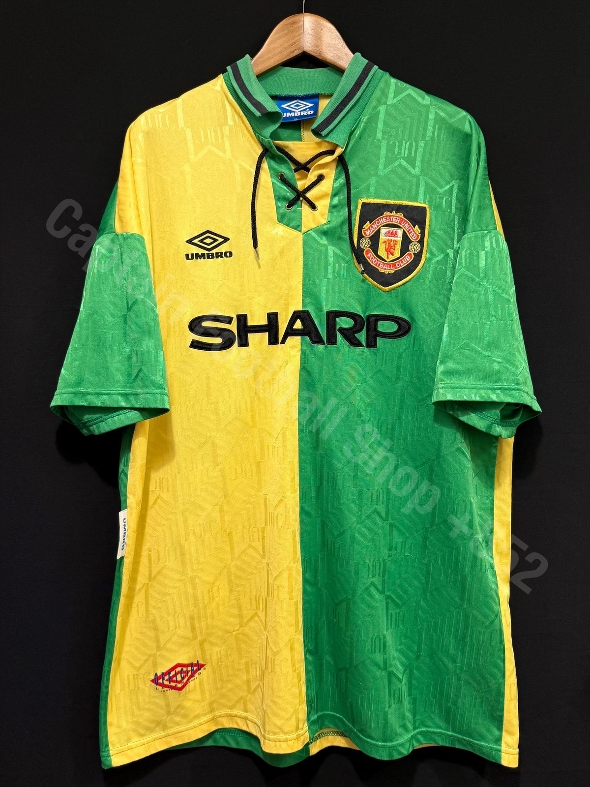 曼聯 1992-1993 Umbro 二客球衣