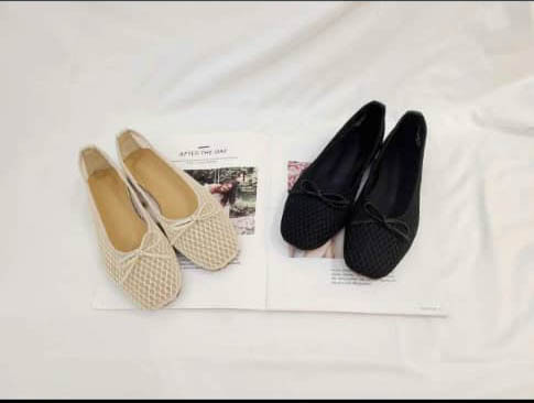 📢PM_S013 R▶️網狀淑女鞋 👉Size:230-250 H:1.5cm👈
