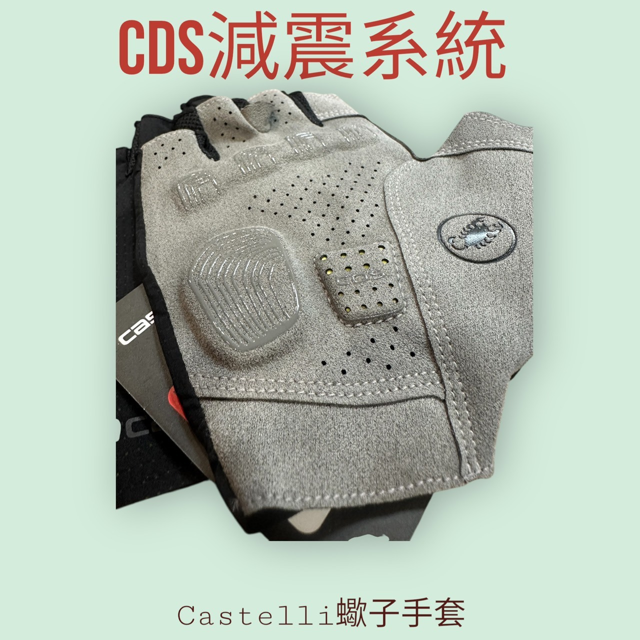 CASTELLI 蠍子牌 減震手套PREMIO GLOVE