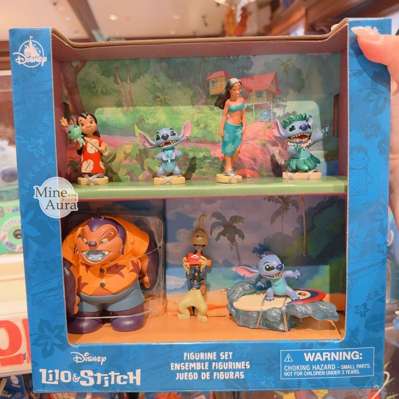 小美人魚 The Little Mermaid 角色大集合 公仔組 擺飾品 -香港迪士尼樂園