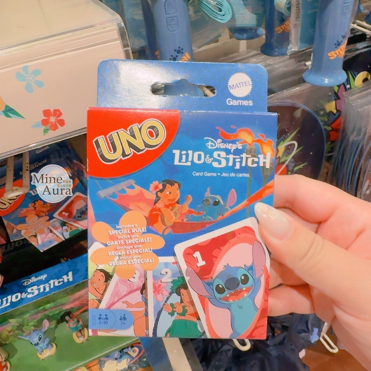 史迪奇 Stitch 圖案 UNO 牌 桌遊 星際寶貝 Lilo & Stitch -香港迪士尼樂園