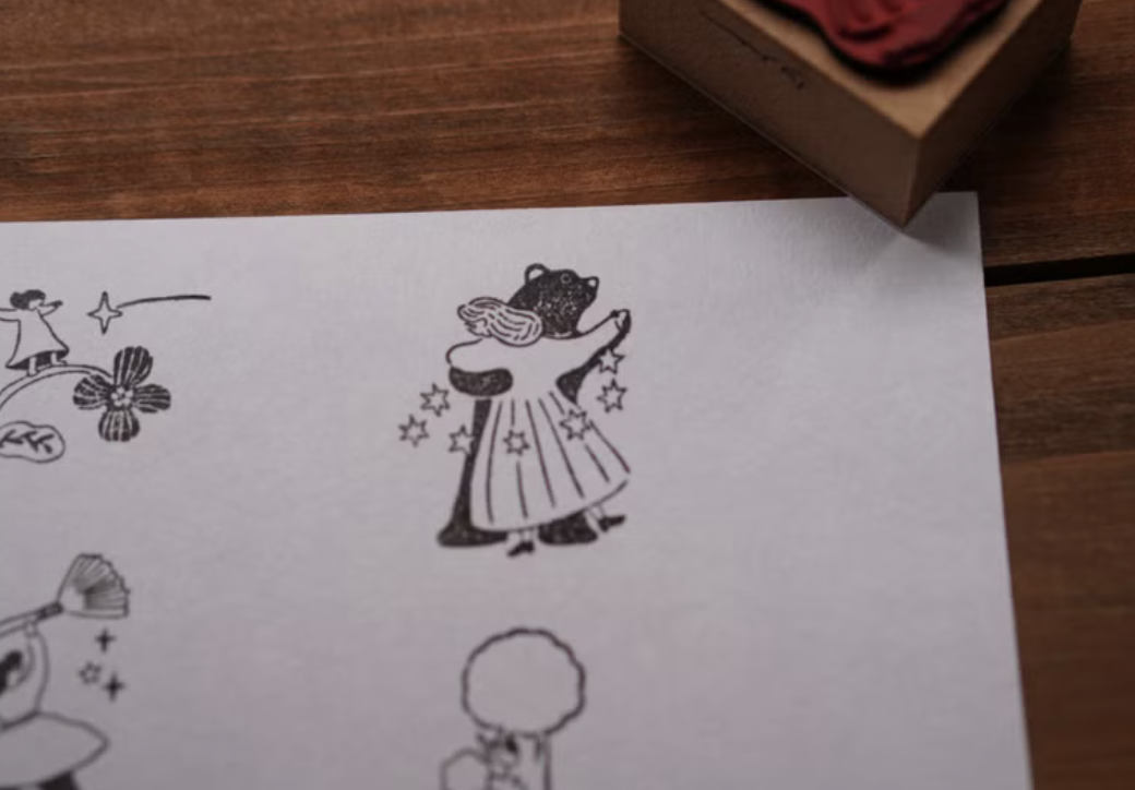 森空｜熊與星的旋律 印章