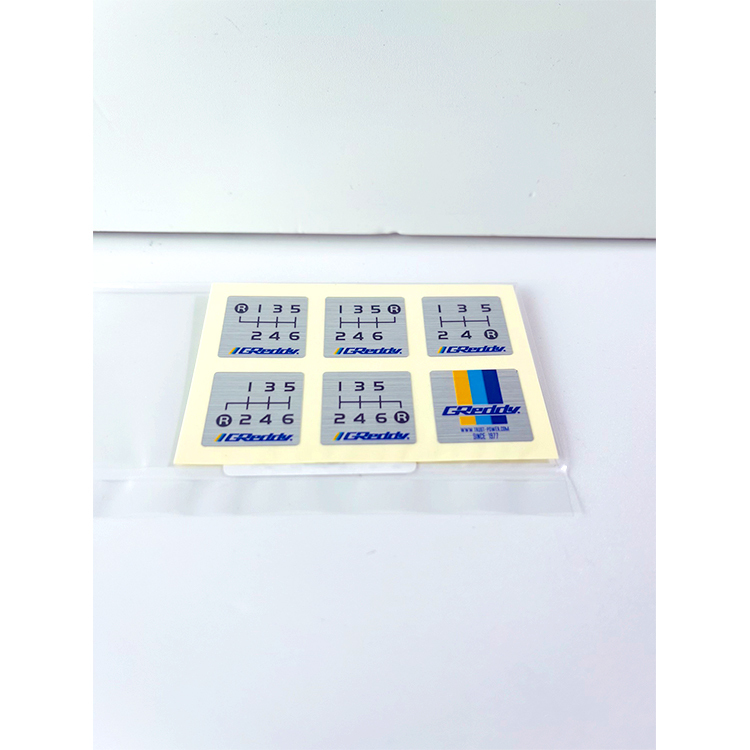 TRUST GReddy 檔位標示貼紙組 檔位貼紙