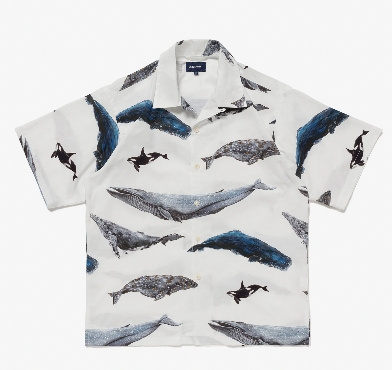 [現貨] DESCENDANT SS25 SEAFARERS TEXTILE SS SHIRT