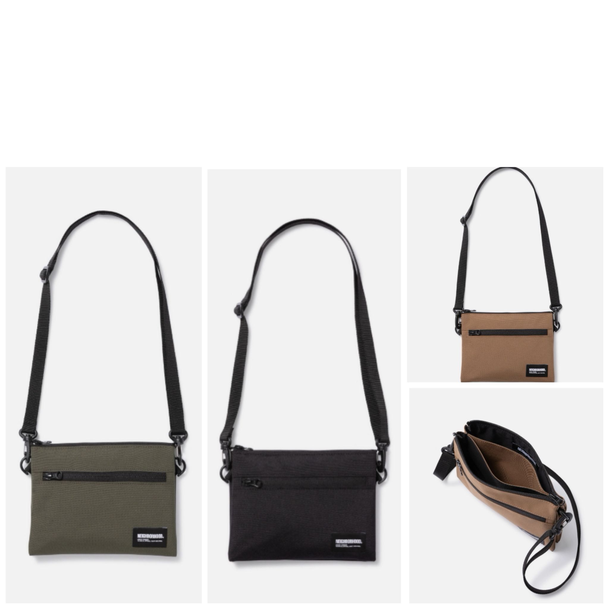 現貨| NEIGHBORHOOD MINI RECTANGLE BAG 251TQNH-CG03