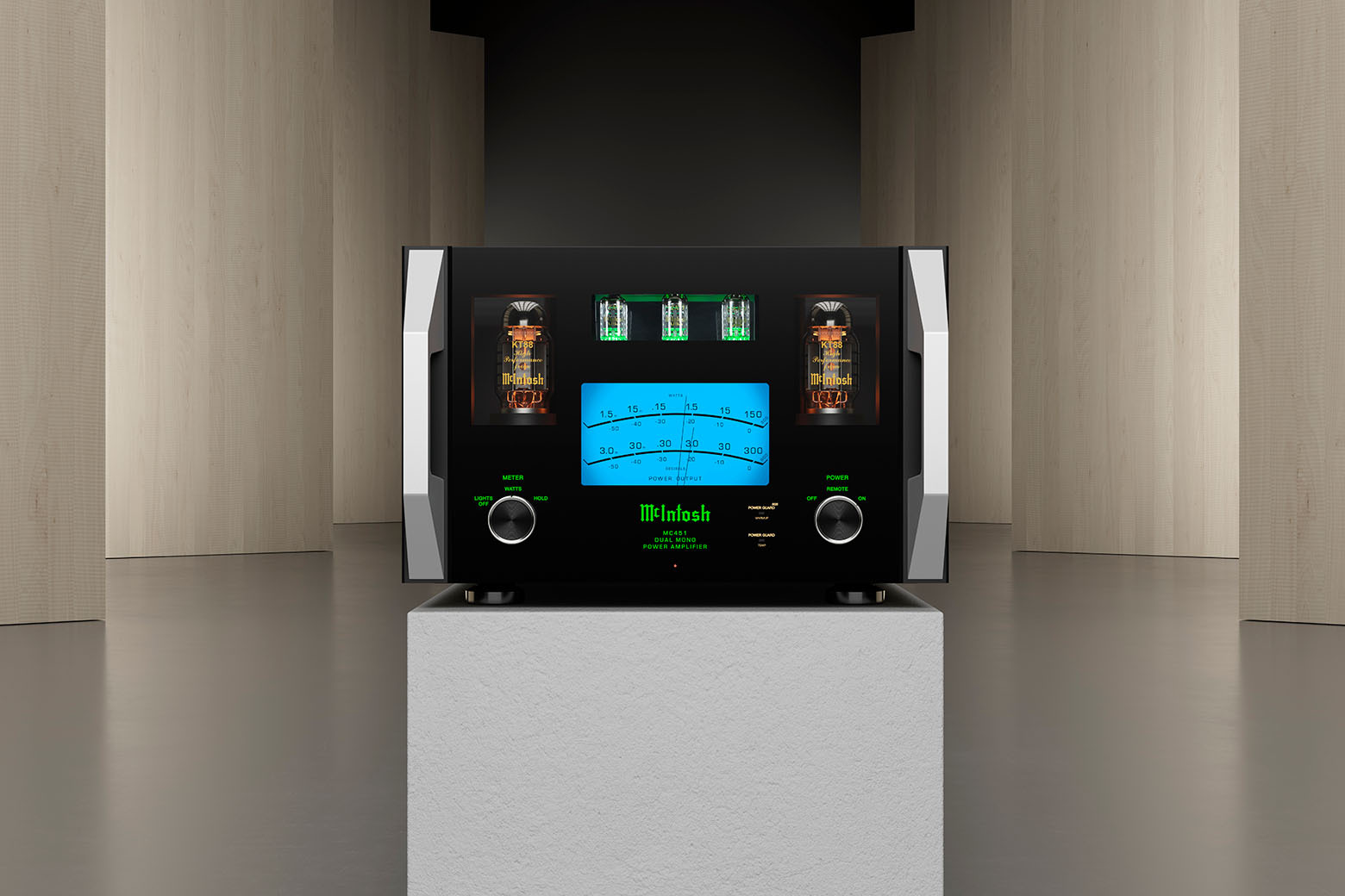 McIntosh MC451 混合式真空管／晶體後級擴大機