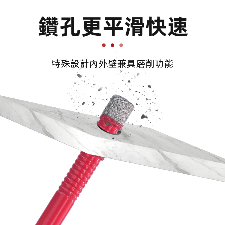 土耳門x宅水電｜六角柄鑽石鑽頭 6DG