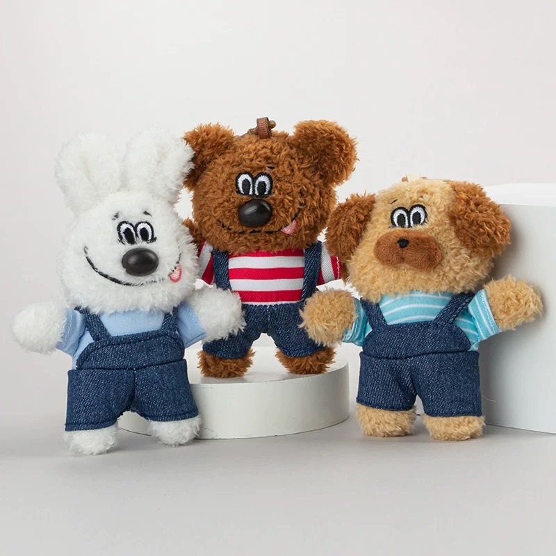 貝果熊 貝果兔 玩偶吊飾