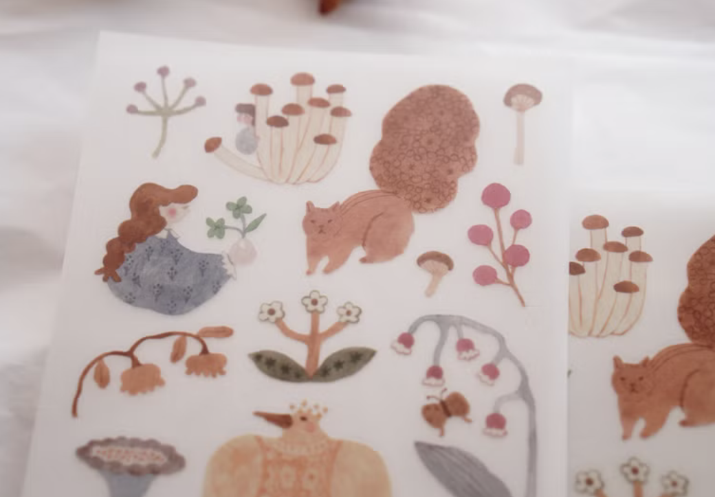 森空｜春綻 轉印貼紙