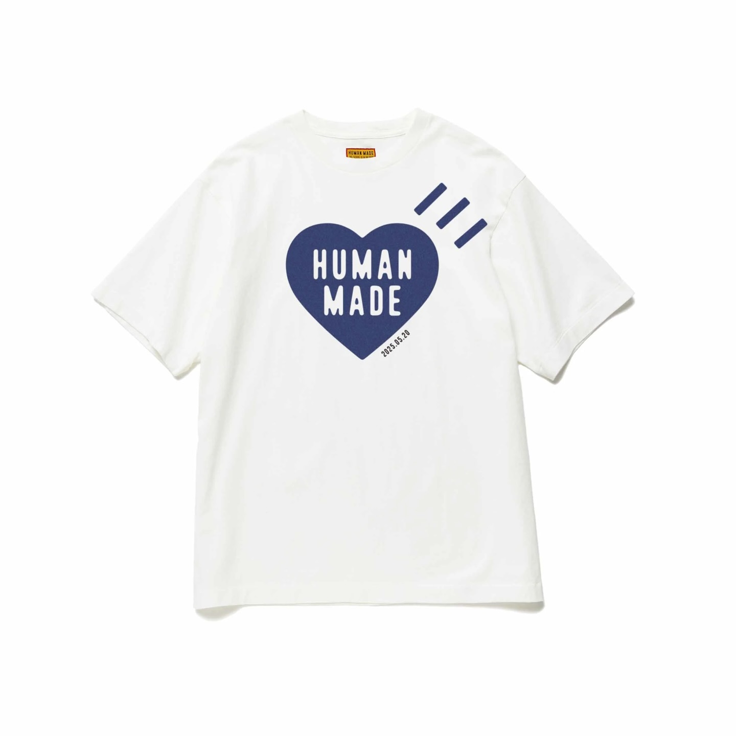 2025SS HUMAN MADE DAILY S/S T-SHIRT 日期 愛心 520 限定 5月20日 我愛你 5/20 短T 現貨