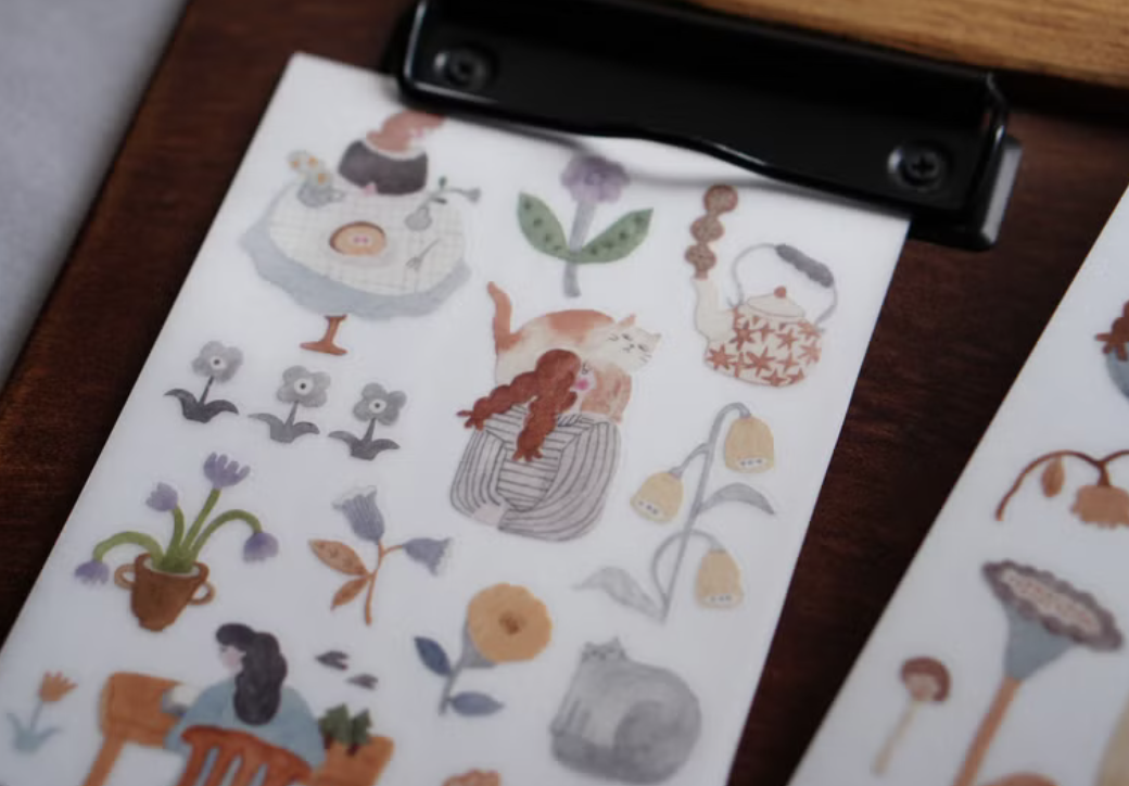 森空｜孤色調 轉印貼紙