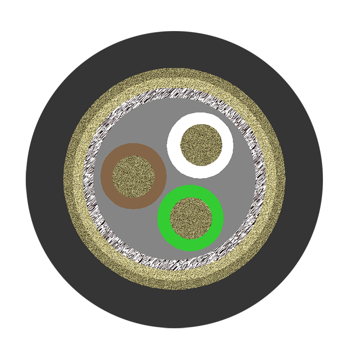 Neumann Cable Material  K 3 x 0,2