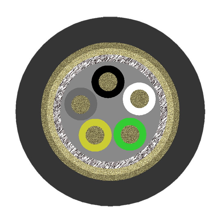 Neumann Cable Material  K 5 x 0,14