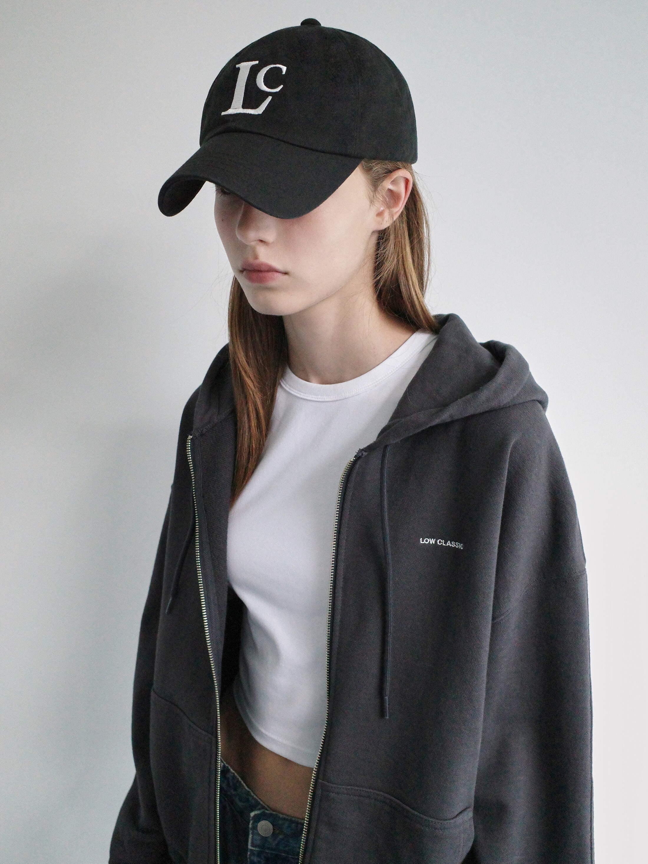 【OWN】Low Classic 棒球帽 韓星 流行 女生 帽子 LC IU同款 章若楠同款 黑色 咖啡色 深藍色