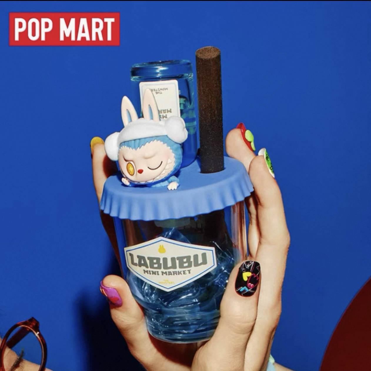 POP MART 泡泡瑪特 POPMART THE MONSTERS LABUBU 拉布布 擴香 香氛 室內薰香 調酒造型 搞怪便利店系列-公仔 盲盒