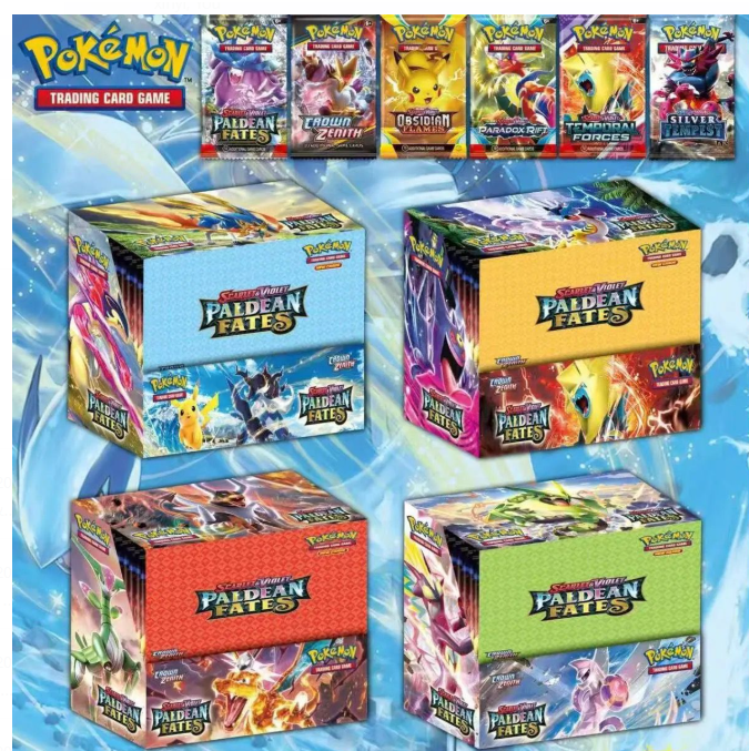 预购 英文版 神奇宝贝 收藏卡 一盒35包