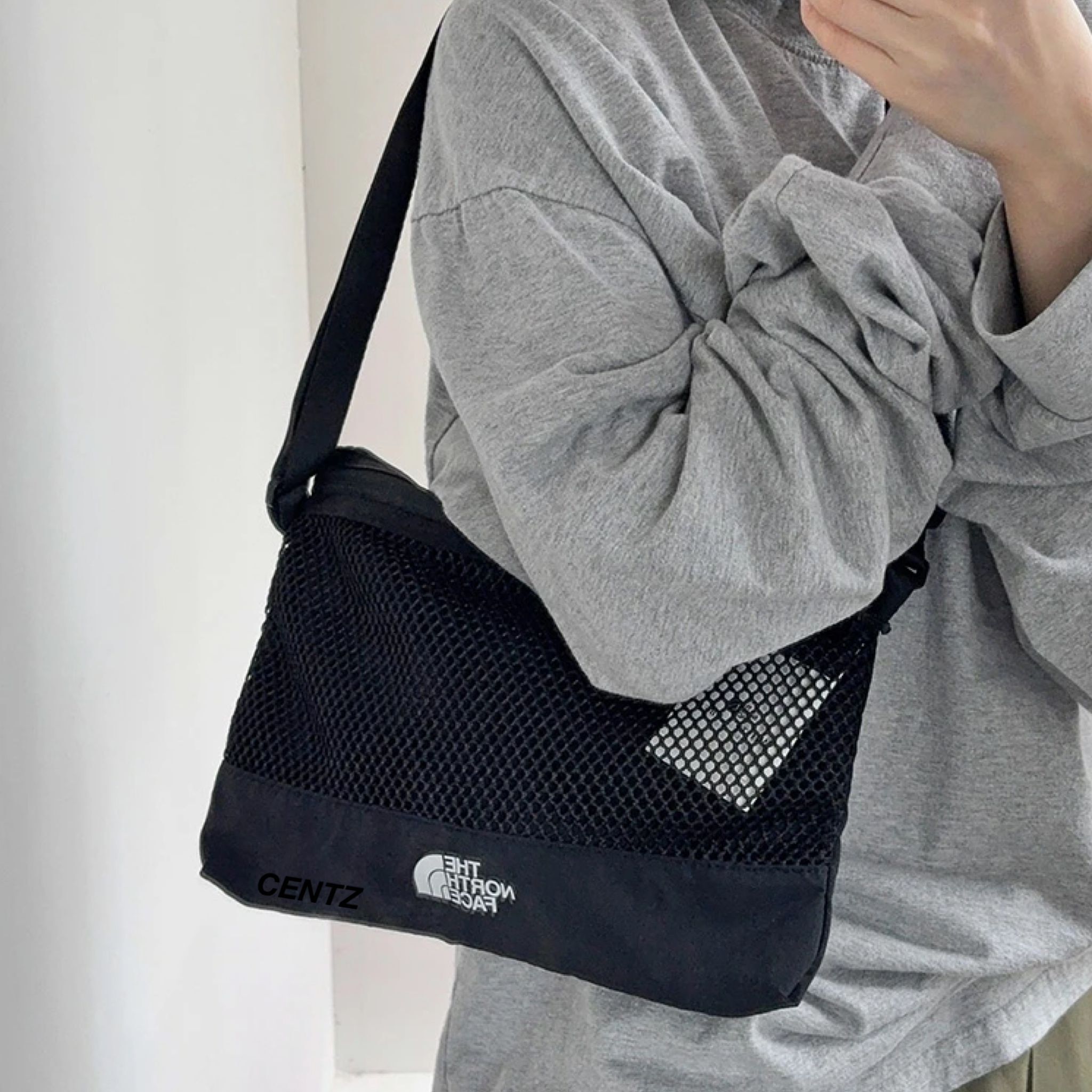 韓國 The North Face Linden Mesh Cross Bag [NN2PR15]