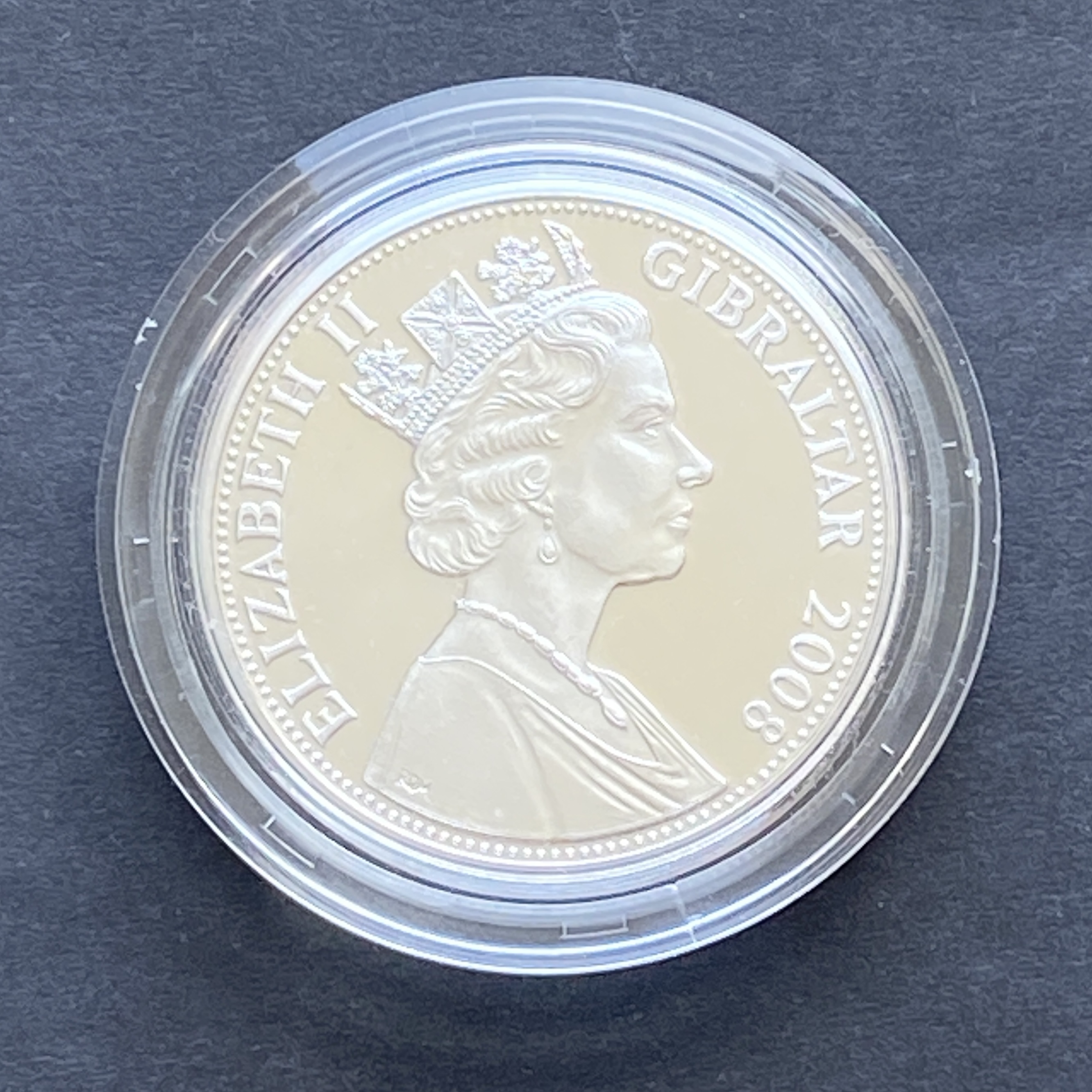 2008 Gibraltar "The Elizabethan Era" 1 Crown Commemorative Coin