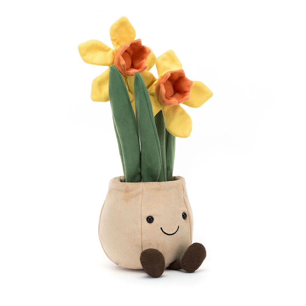 JELLYCAT 水仙花  Amuseables Daffodil Pot