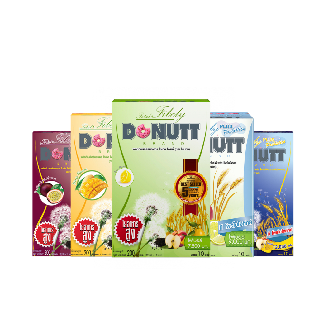 🇹🇭 Donutt 高膳食纖維酵素 ☘ 🍋🍯🍩(H8 PH382)