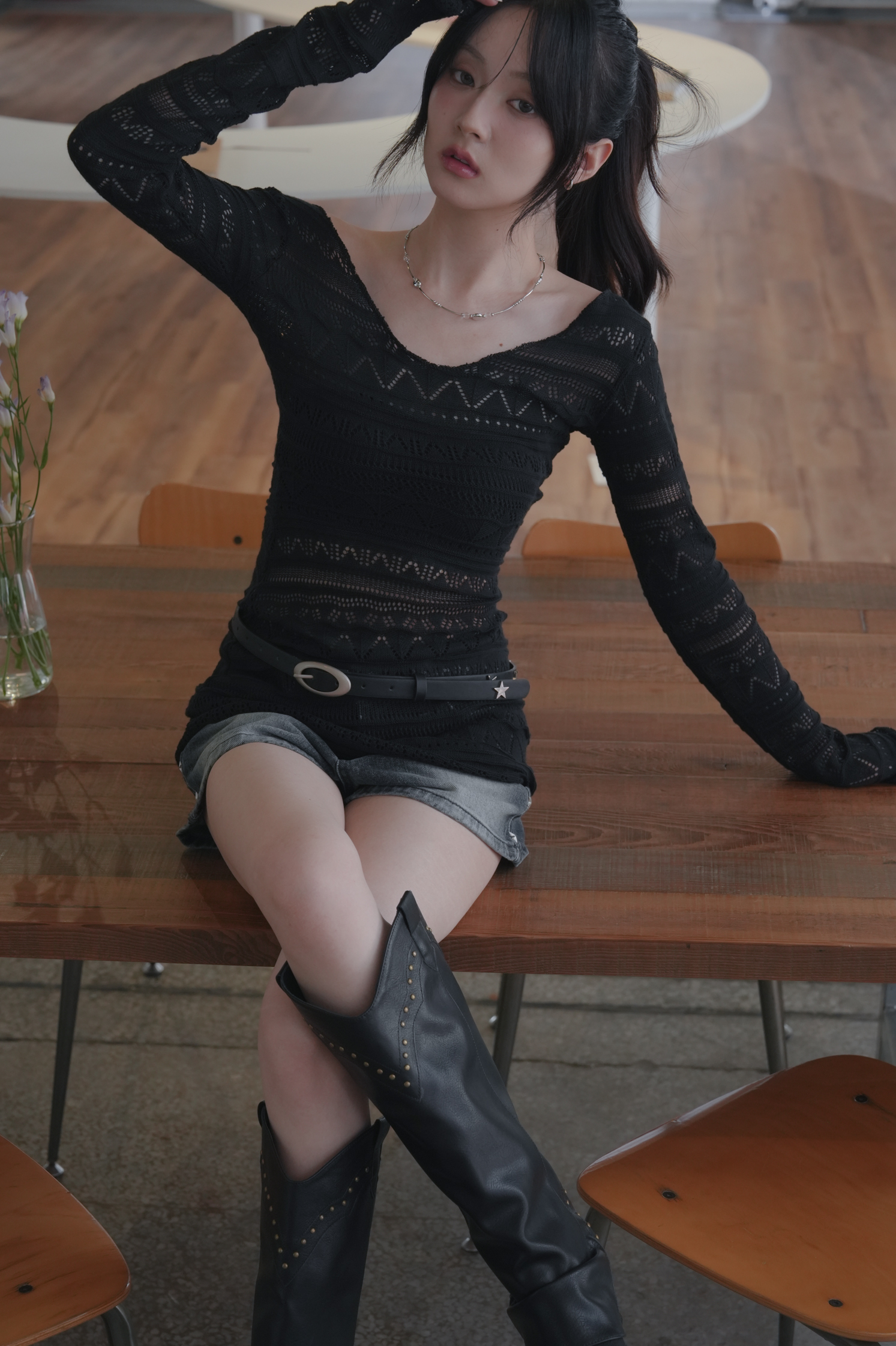 Queens Knit Dress #洋裝