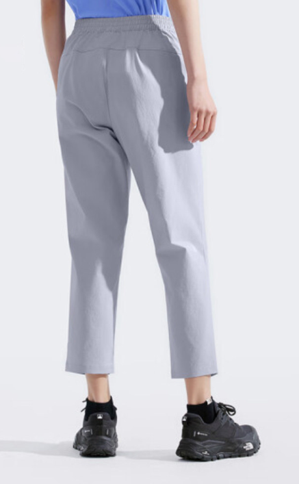 The North Face 北面 女款 灰色 涼感快乾 長褲 TREKKER PLUS | 吸濕排汗 彈性修身 戶外健行 運動褲  JUN25