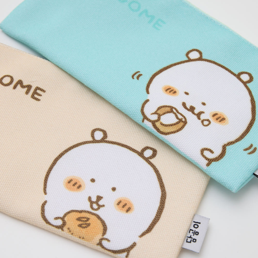 現貨｜韓國限定 白熊 長形拉鍊袋 Long Pouch