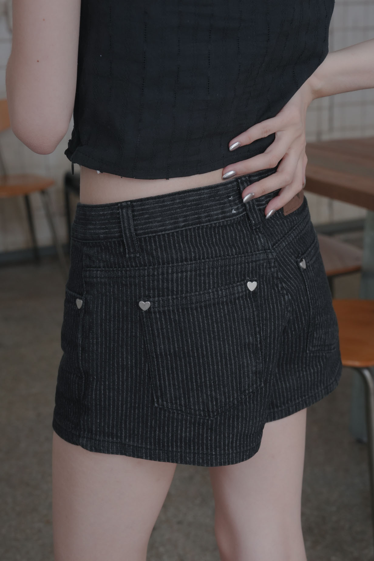 Ribbed Shorts #短褲