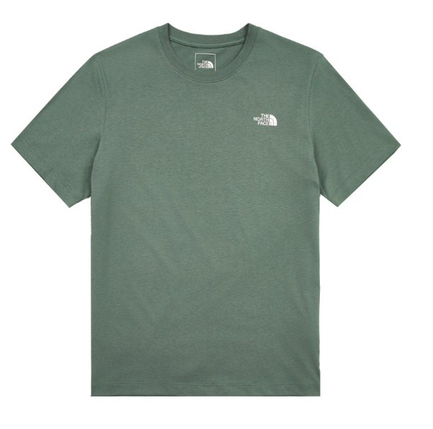 The North Face 北面 男款 綠色 吸濕排汗短袖T恤 FOUNDATION｜快乾 涼感運動T 登山健行 機能上衣  JUN25