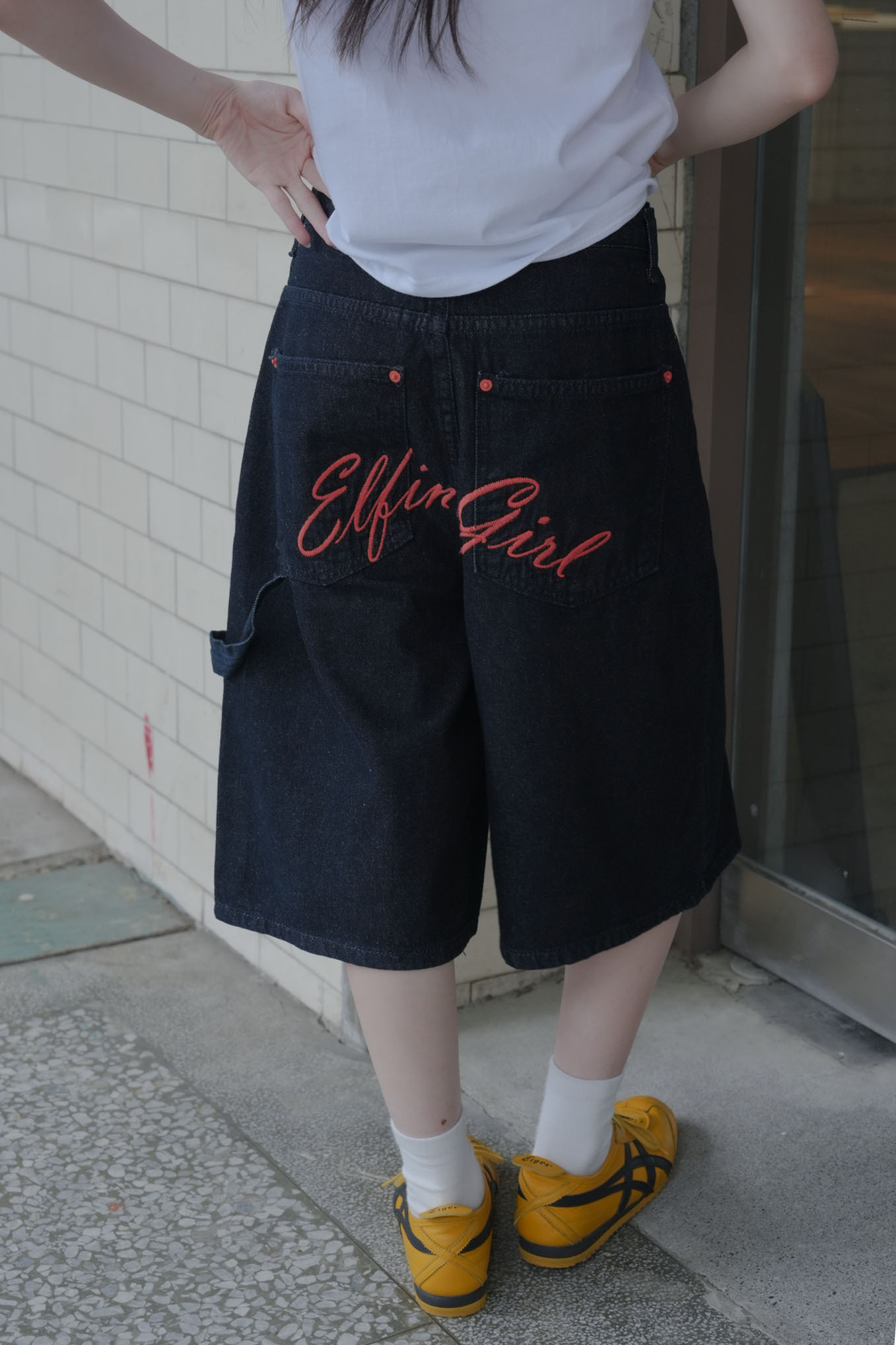 Riding Bermuda Knee-Length Shorts #短褲