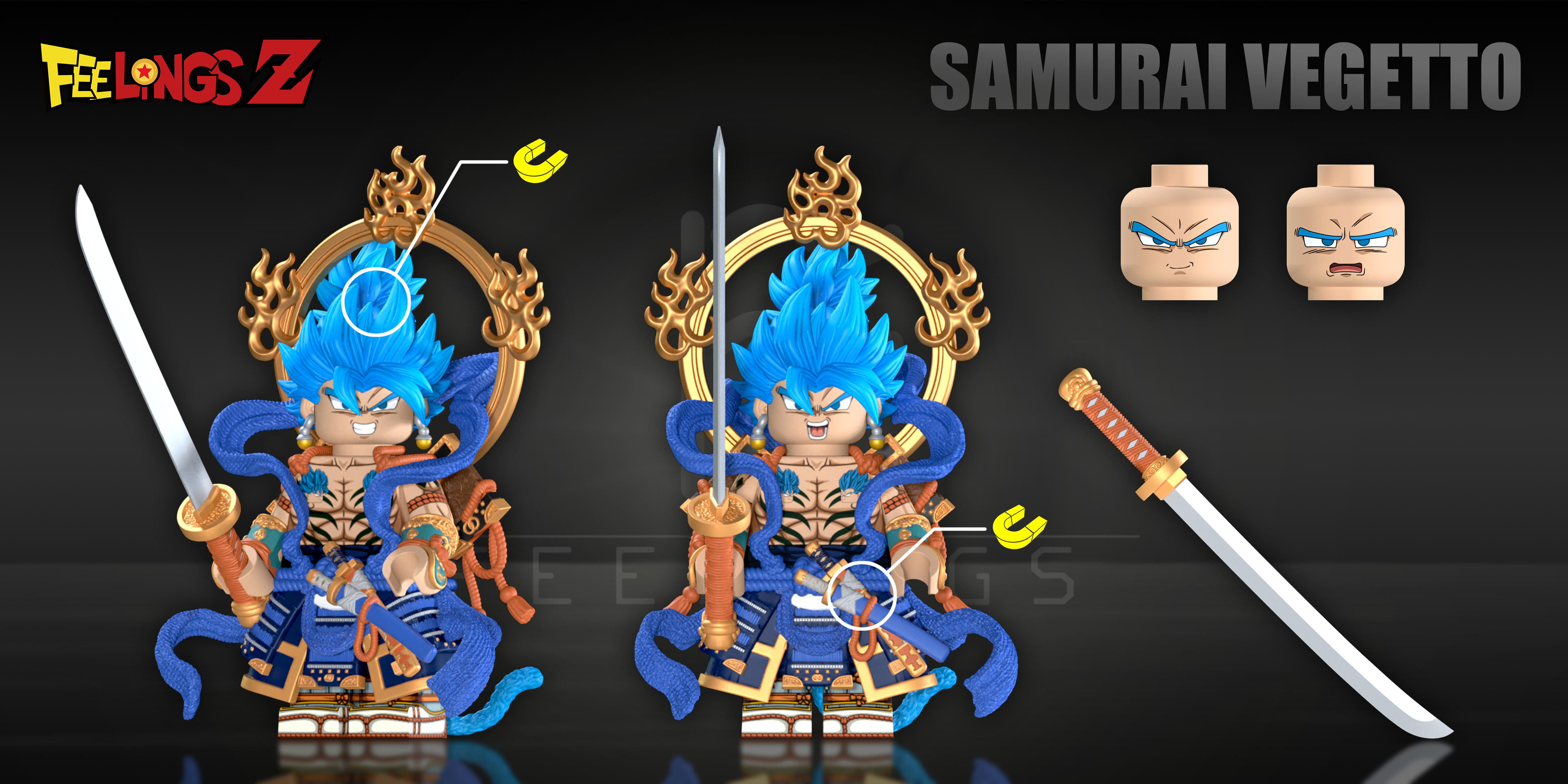 【Feelings】和風武士貝吉特