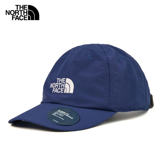 The North Face 北面 男女款 藍色 老帽 HORIZON HAT｜透氣快乾 棒球帽 運動休閒帽 戶外遮陽帽  JUN25