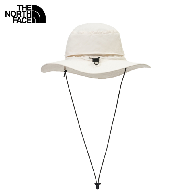 The North Face 北面 男女款 白色防曬漁夫帽 HORIZON BREEZE BRIMMER｜UPF40+ 抗UV 遮陽透氣 登山戶外帽  JUN25