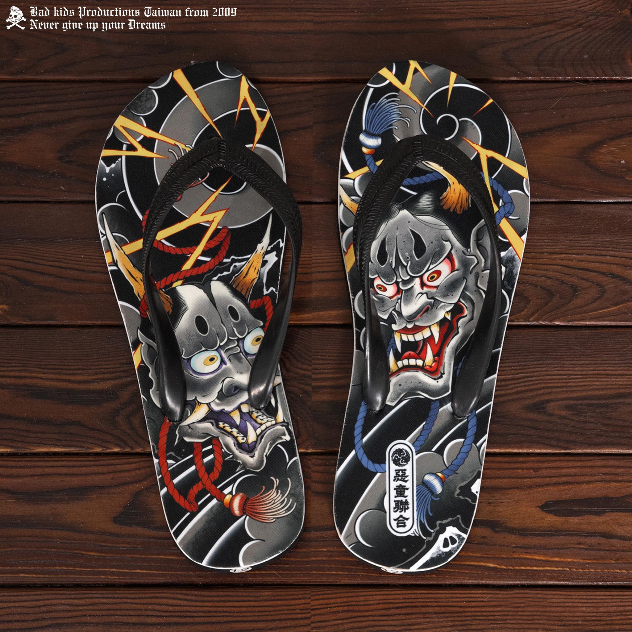 BAD KIDS 惡童 23S/S Hannya Flip flop