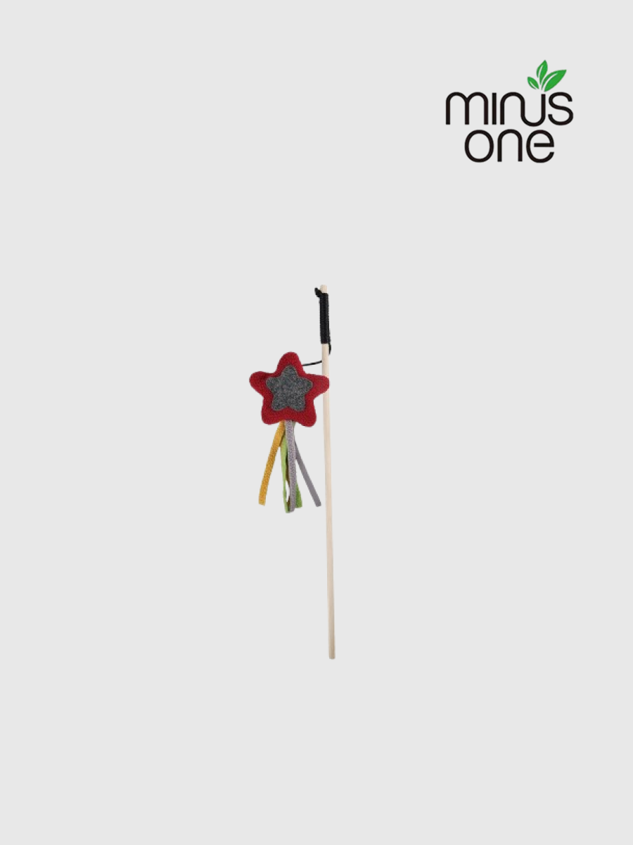 【Minus One 邁樂思】造型貓草系列 甩甩貓草逗貓棒｜流星