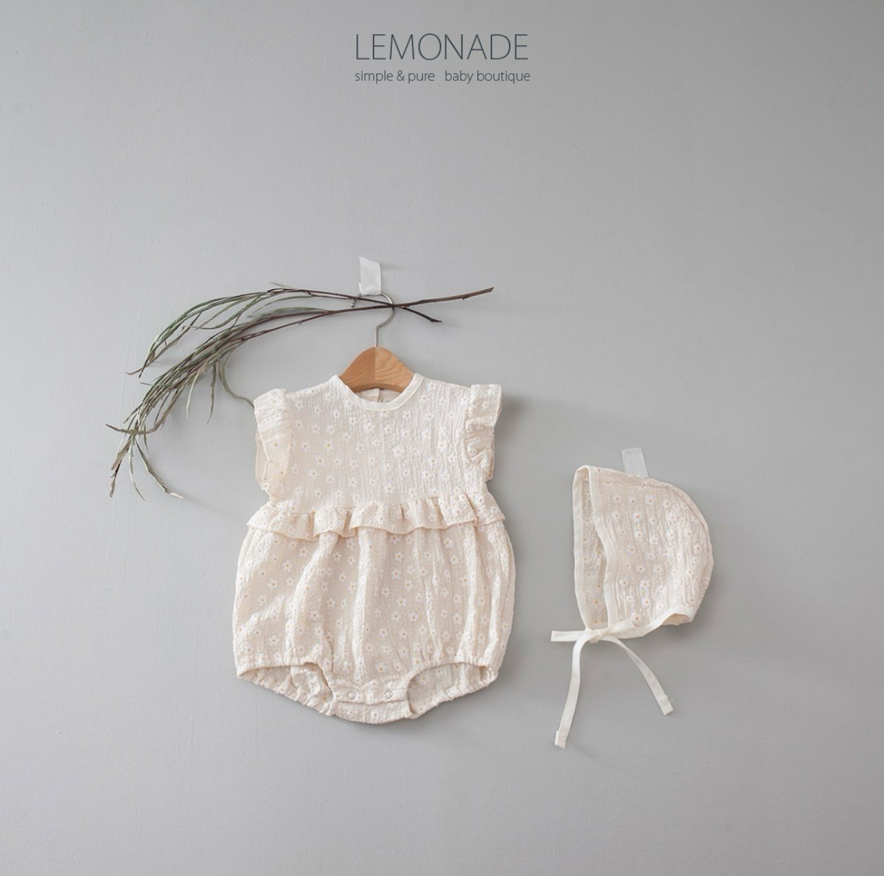 Lemonade Camille Suit（With Hat）