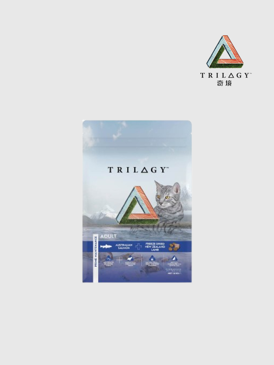 【奇境 TRILOGY】無穀全貓糧 澳洲鮭魚 + 紐西蘭羊肺凍乾