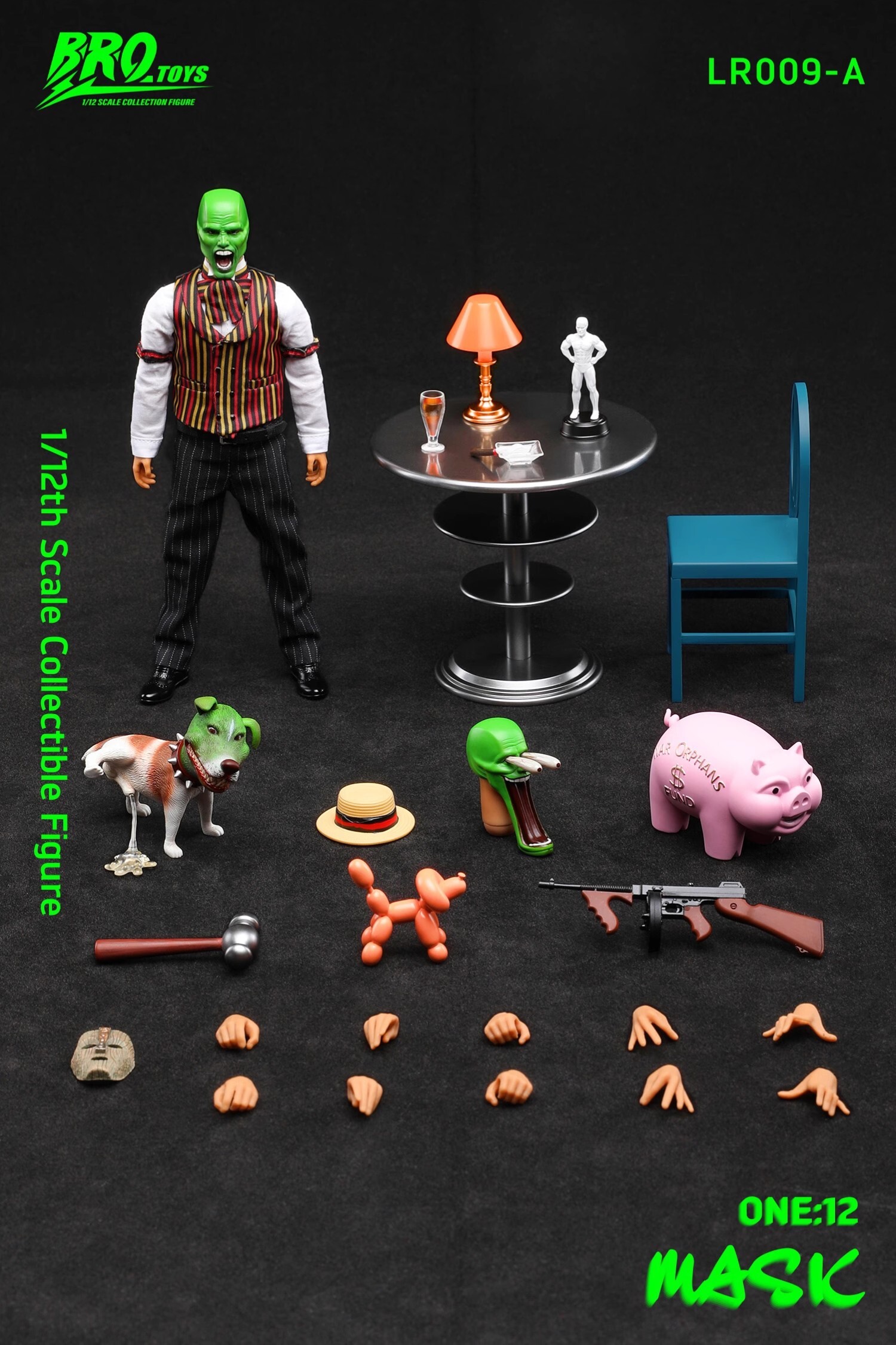 BROTOYS 1/12 マスク 未開封新品 LR009A Mask BROTOYS 1/12 マスク 未開封新品 LR009A Mask
