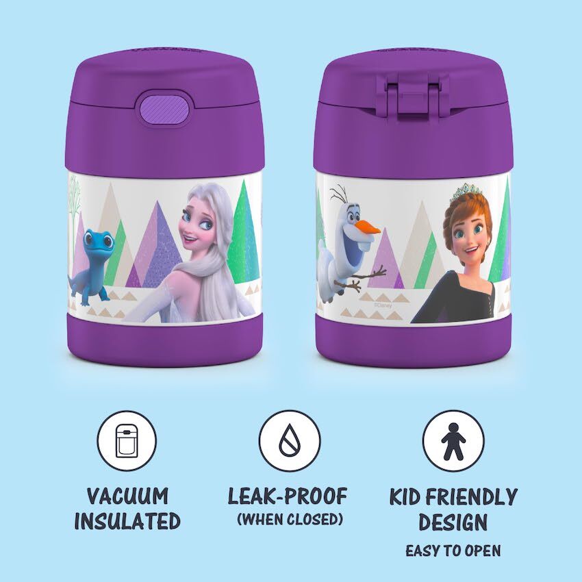 美國 Thermos Frozen 不鏽鋼真空兒童保溫食物壺