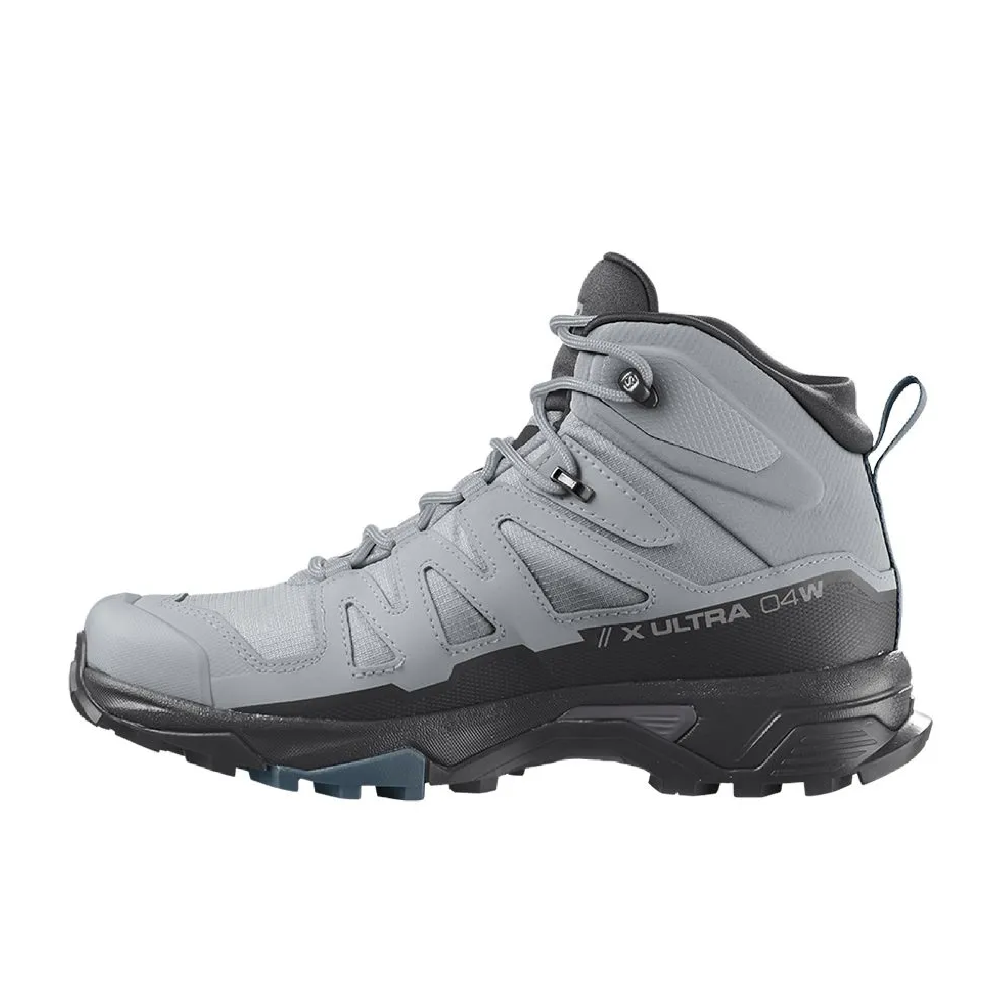 SALOMON 法國 X ULTRA 4 GTX 中筒登山鞋 女款 (灰色) 防水透氣/輕量化/鞋頭保護 33SL416249