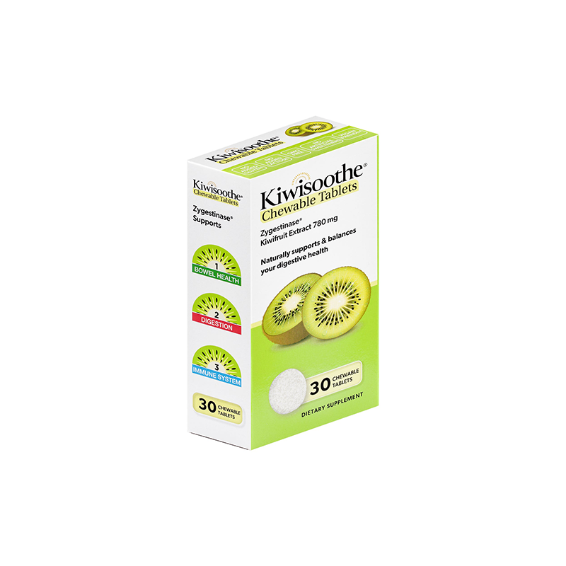 Kiwisoothe奇異舒獼猴桃纖維素咀片 30粒